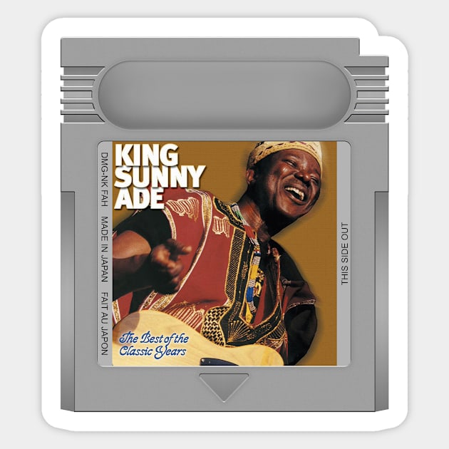 The Best of the Classic Years Game Cartridge Sticker by PopCarts